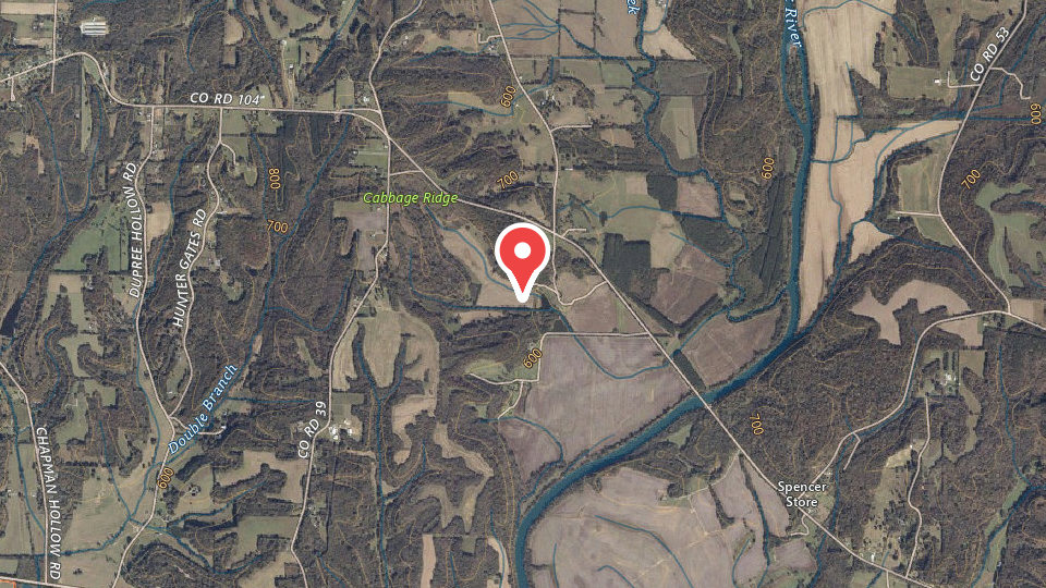 Map of Easter Ferry Hunting Preserve