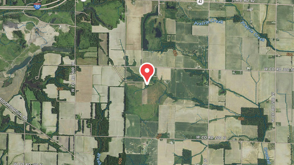 Map of Prairie Grove Hunting Preserve
