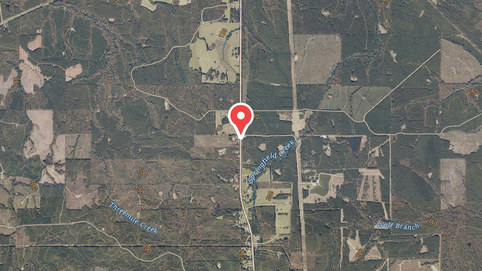 Map of Soggy Bottom Lodge