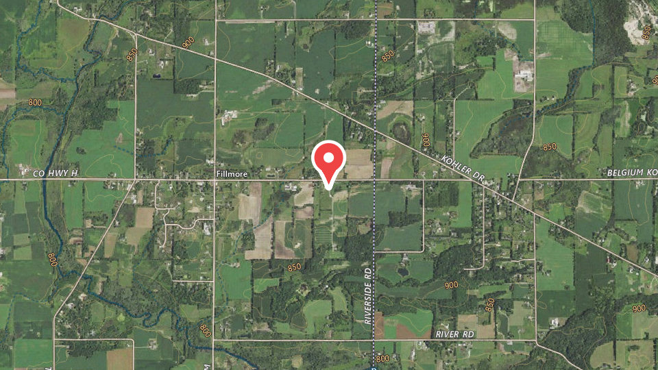 Map of Cedar Valley Hunt Club