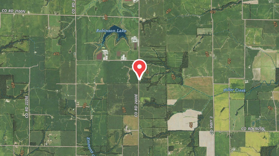 Map of TnT Hunting Preserve