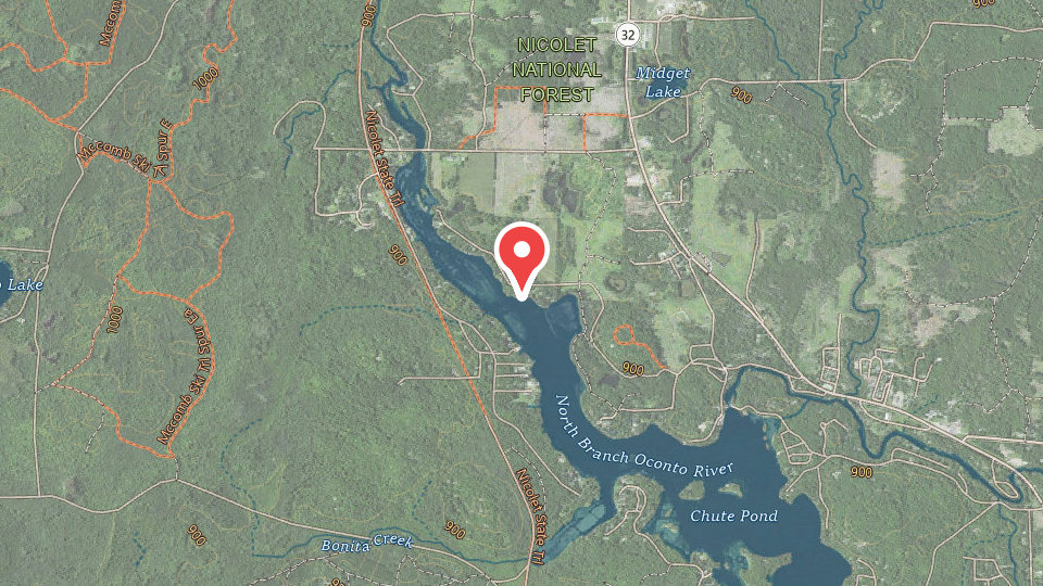 Map of Dusty Trails Atv Club