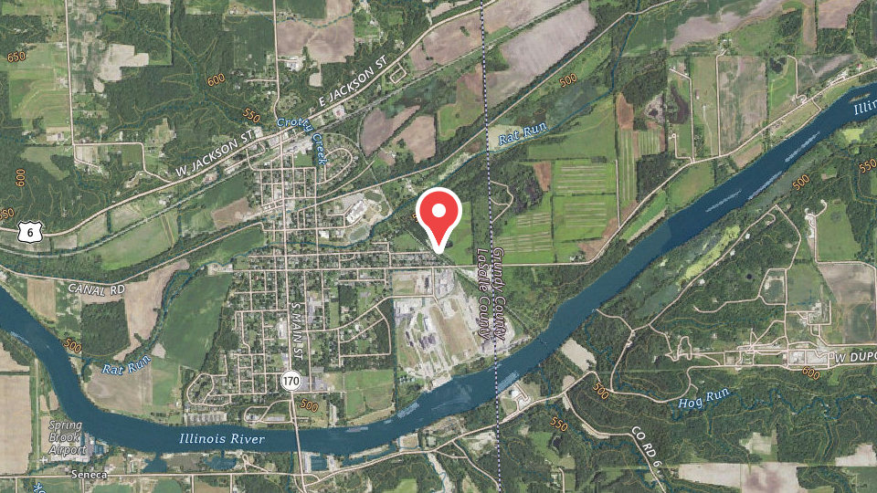 Map of Seneca Hunt Club Ltd