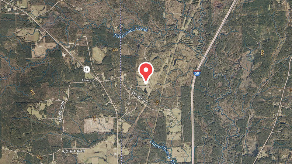 Map of McKenna Ranch Outfitters