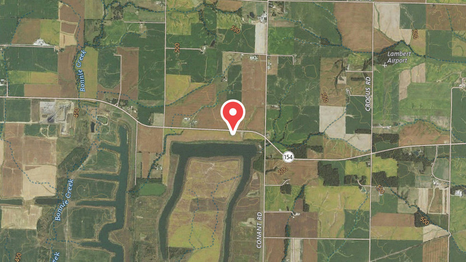 Map of Gander Hill Goose Club