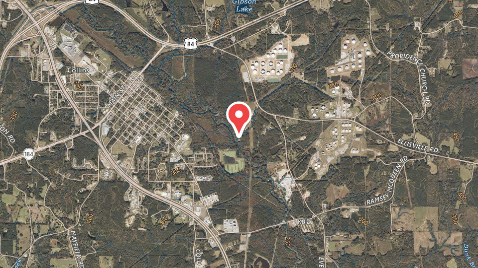 Map of Full Flight Hunting Preserve