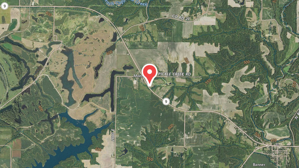 Map of Gobblers Knob Hunting Preserve
