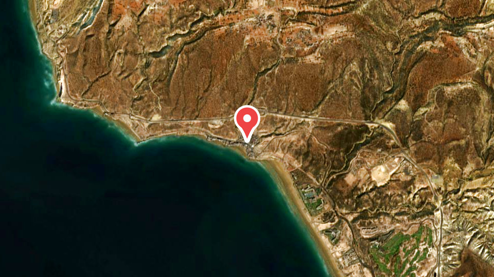 Map of Adventurekeys Surf Camp - Coworking Space - Yoga Retreat