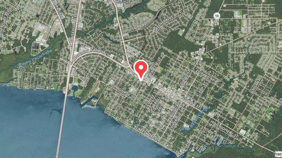 Map of Marsh & Bayou Outfitters