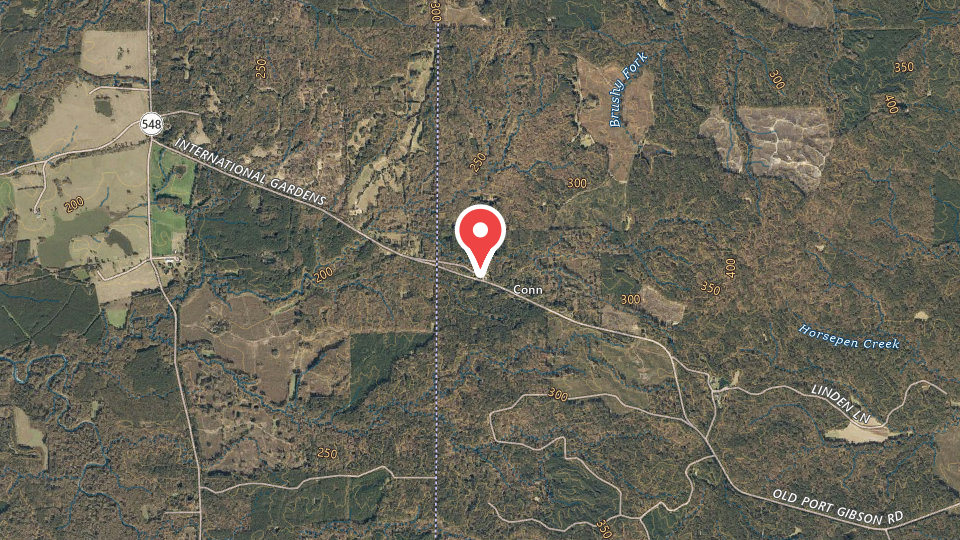 Map of Hickory Hill Game Preserve