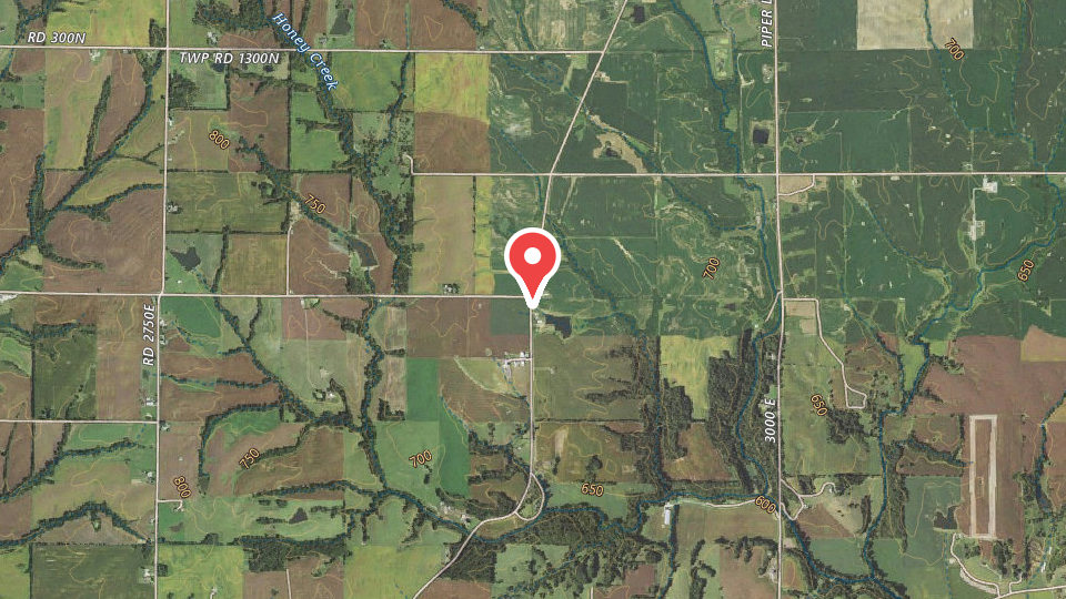 Map of West Central Outfitters