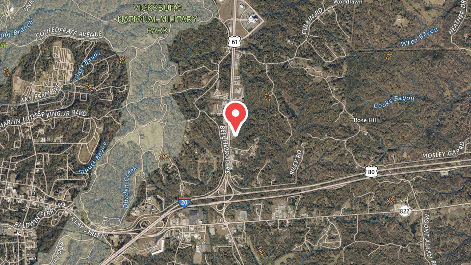 Map of Delta Outfitters