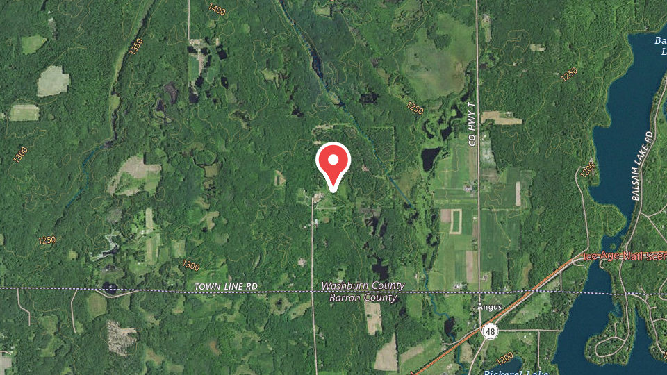 Map of Northwoods Antler Lodge