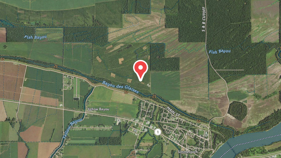 Map of Cajun Crossroads Outfitters
