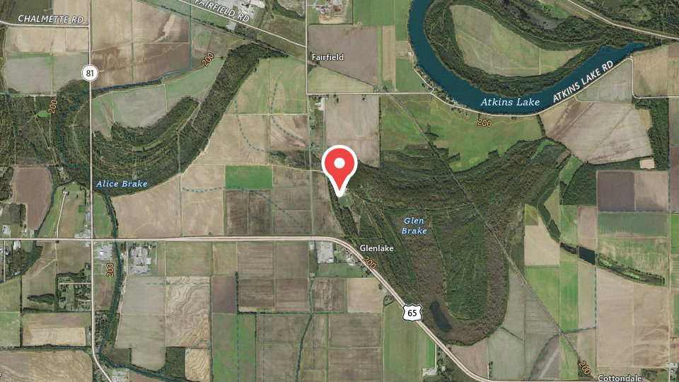 Map of The Grove Hunting Club