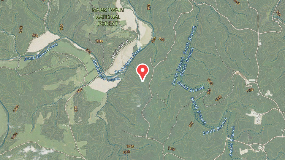 Map of Big Piney OHV Trails