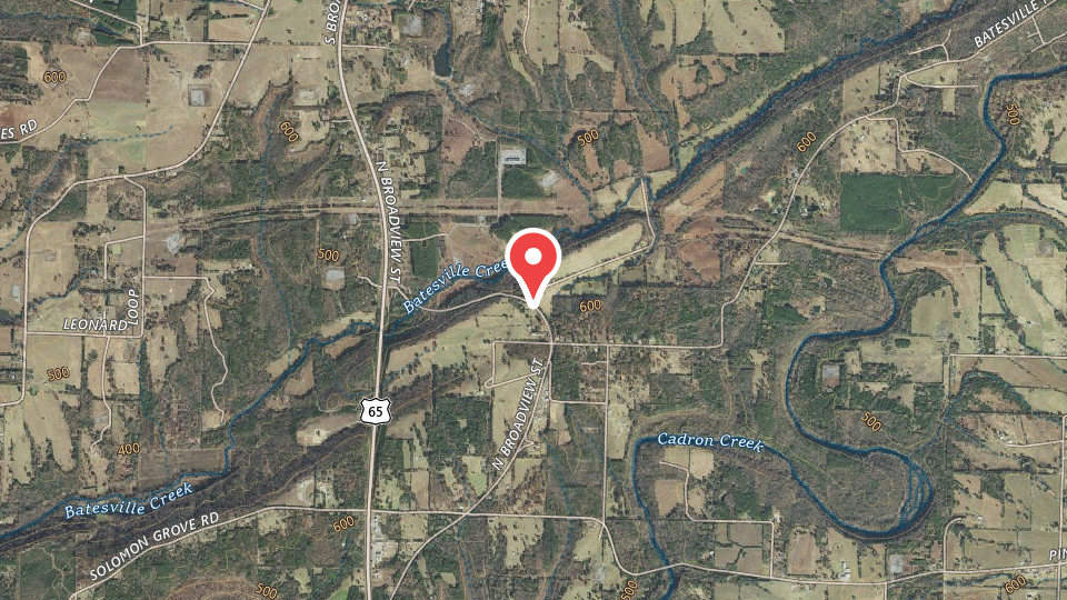 Map of Hall's Quail Preserve