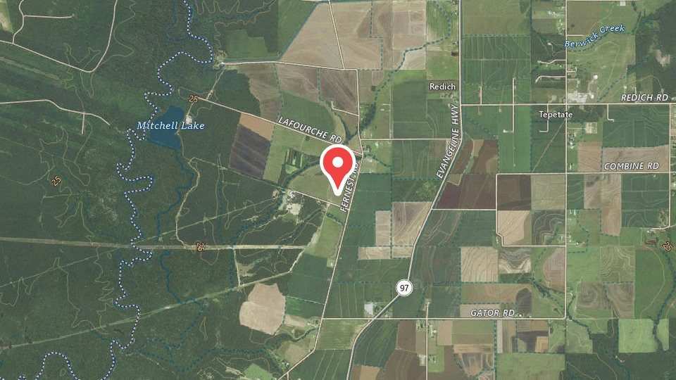 Map of Bon Temps ATV Park