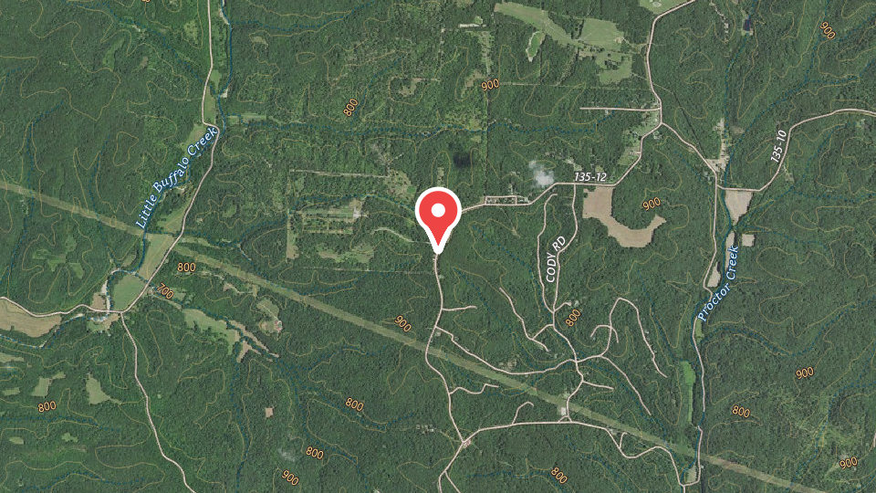 Map of Liberty Ranch "The Oaks" Sportsman's Club LLC