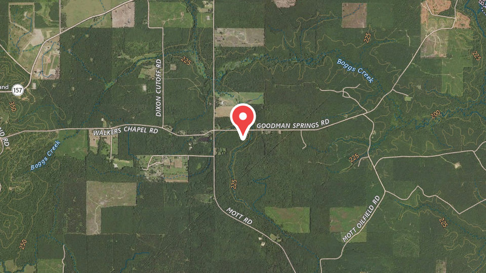 Map of Hogwalla Outfitters, LLC – Guided Hog Hunts