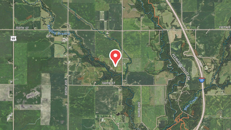 Map of Wirth Woods Preserve