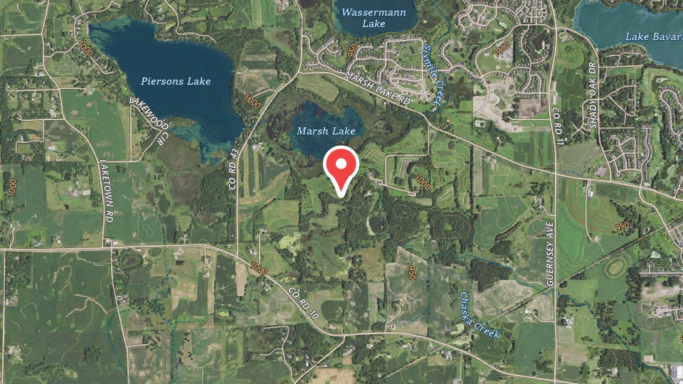 Map of Marsh Lake Hunting Preserve