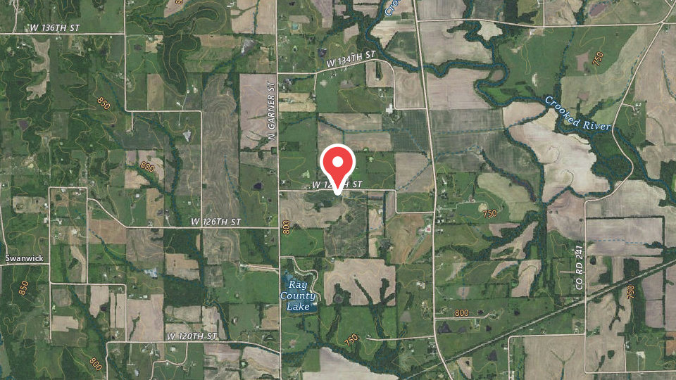 Map of Bird Fever Hunting Preserve
