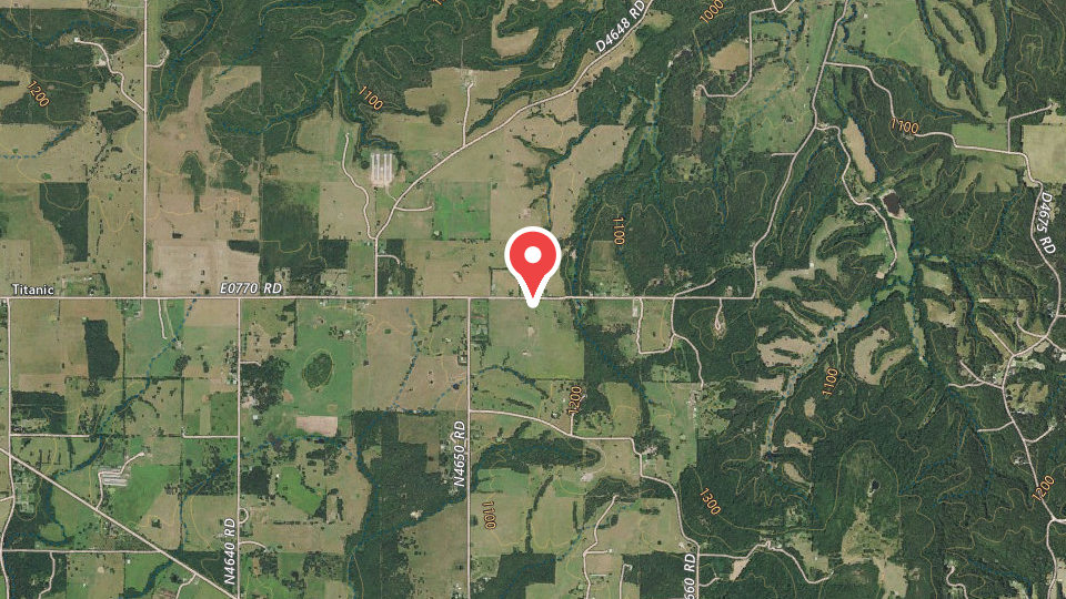 Map of Circle T Farms Upland Hunting Preserve