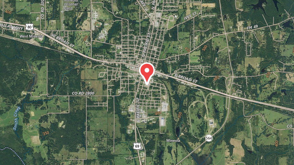 Map of McCune Ranch Outfitters