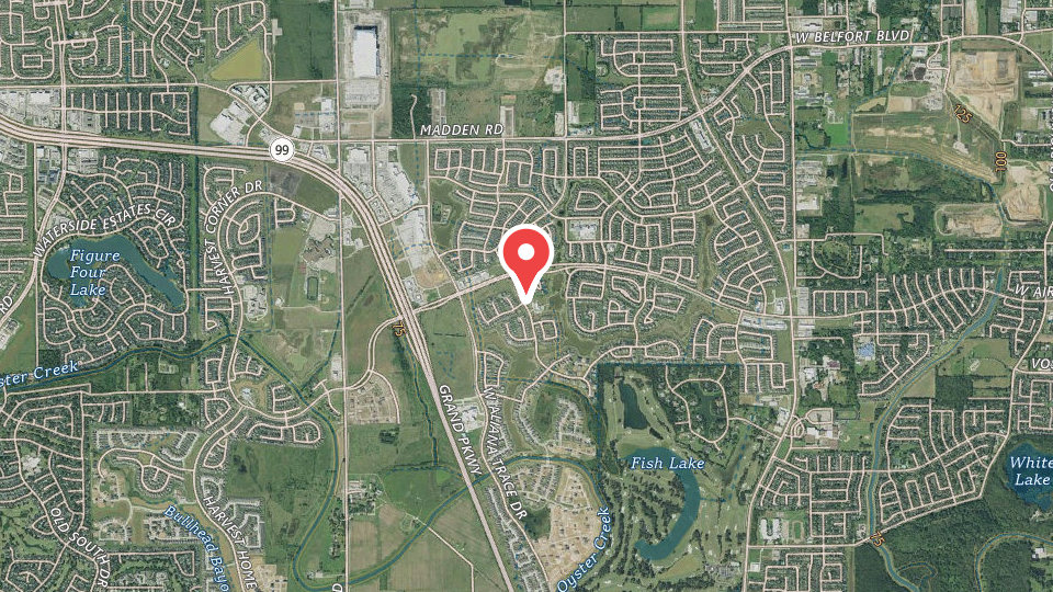 Map of Westmoor Zipline