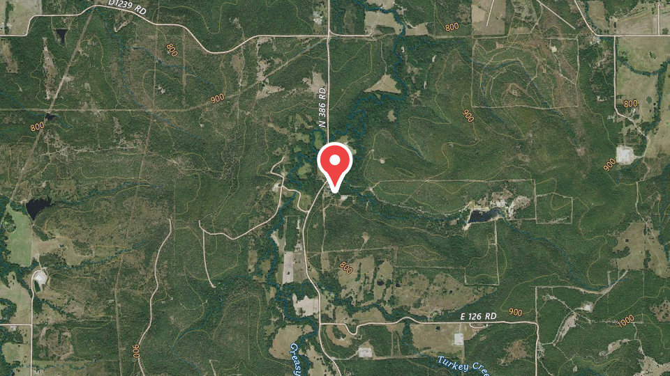 Map of Lost Star Hunting Ranch