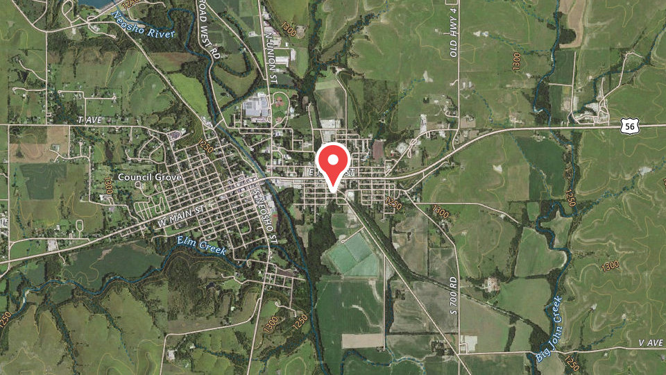 Map of Saddlerock RV park