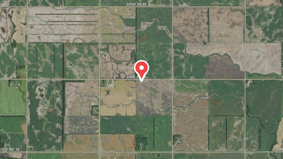 Map of Section 17 Hunting Preserve