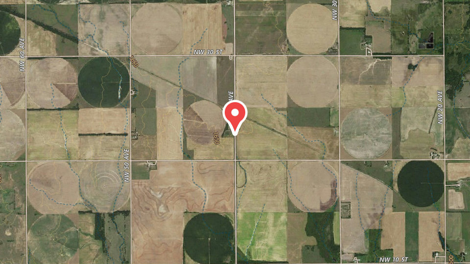 Map of Bluestem Hunting Preserve
