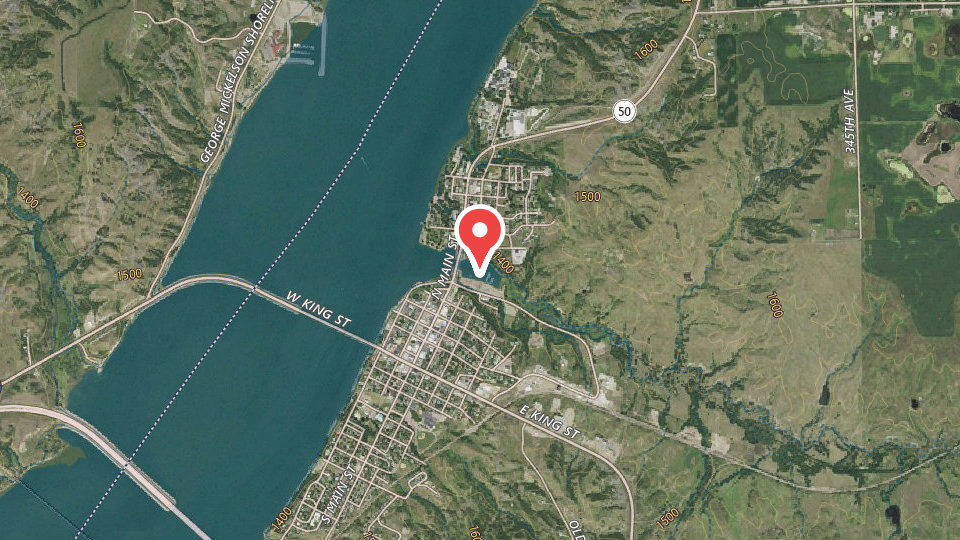 Map of American Creek Marina