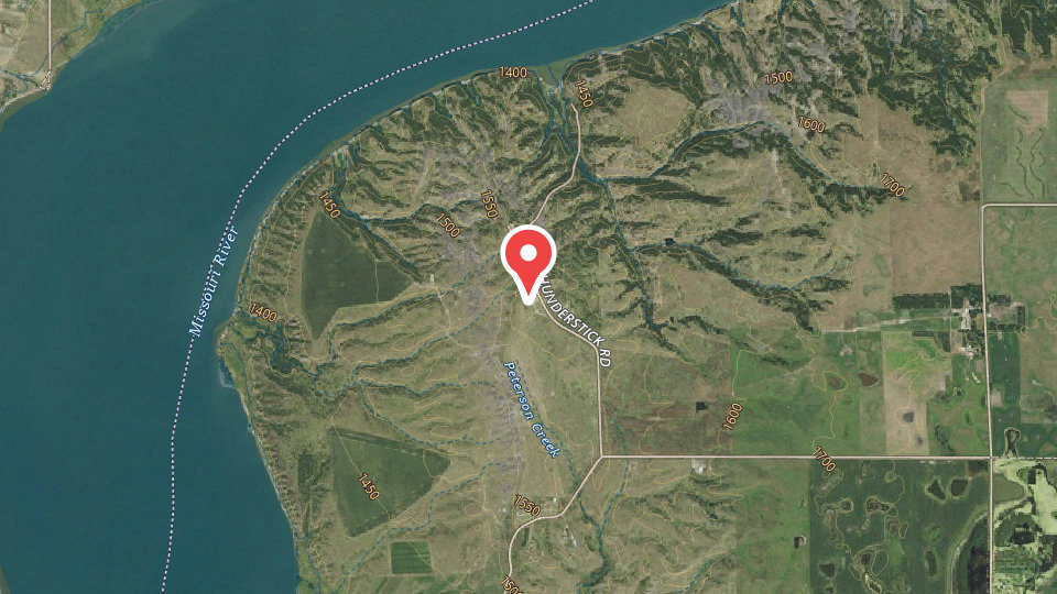 Map of Rooster Ridge Lodge