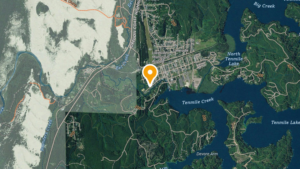 Map of Two Brothers ATV/UTV Rentals & Dune Tours