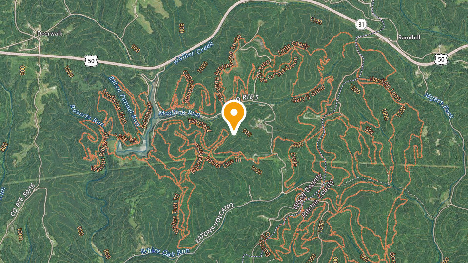 Map of Mountwood Park ATV