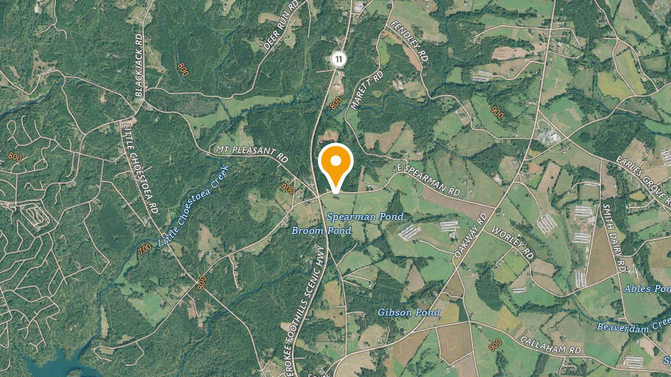 Map of Pine Grove Motocross