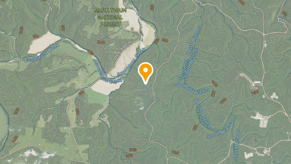 Map of Big Piney OHV Trails