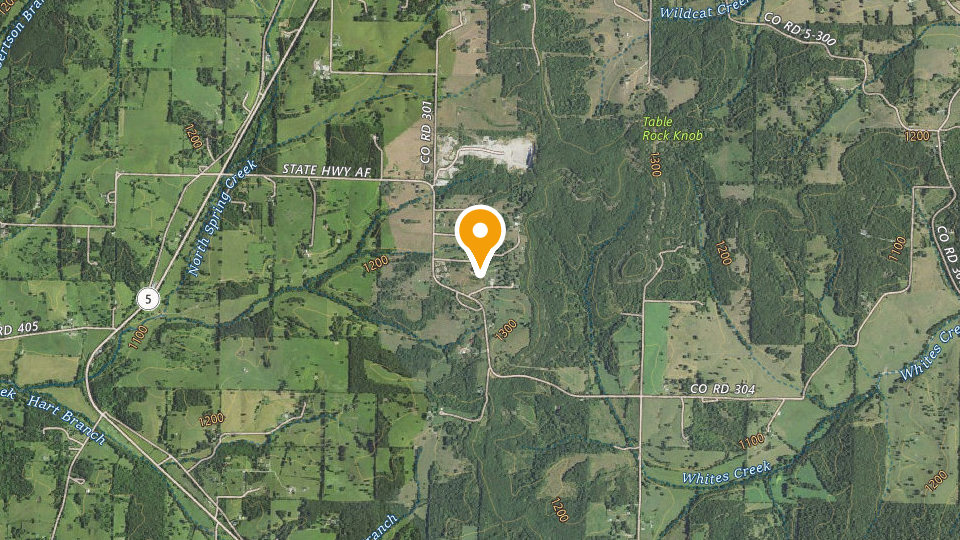 Map of Kaintuck OHV Area