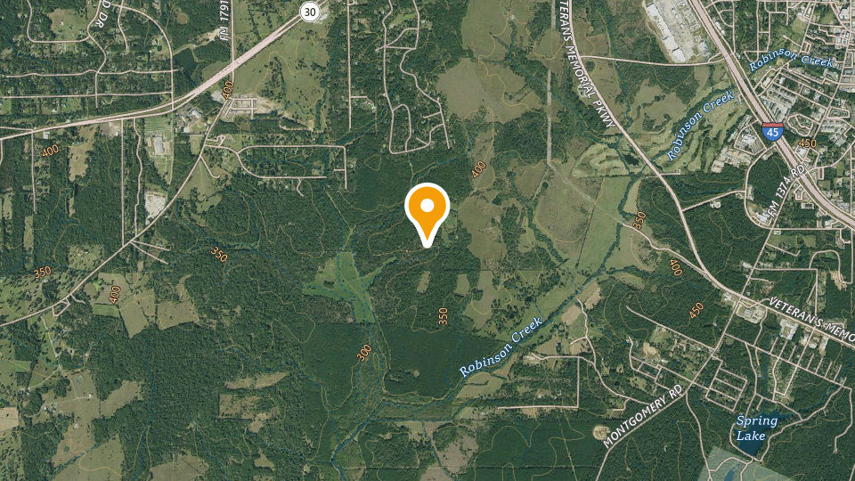 Map of General Sam's Off-Road Park
