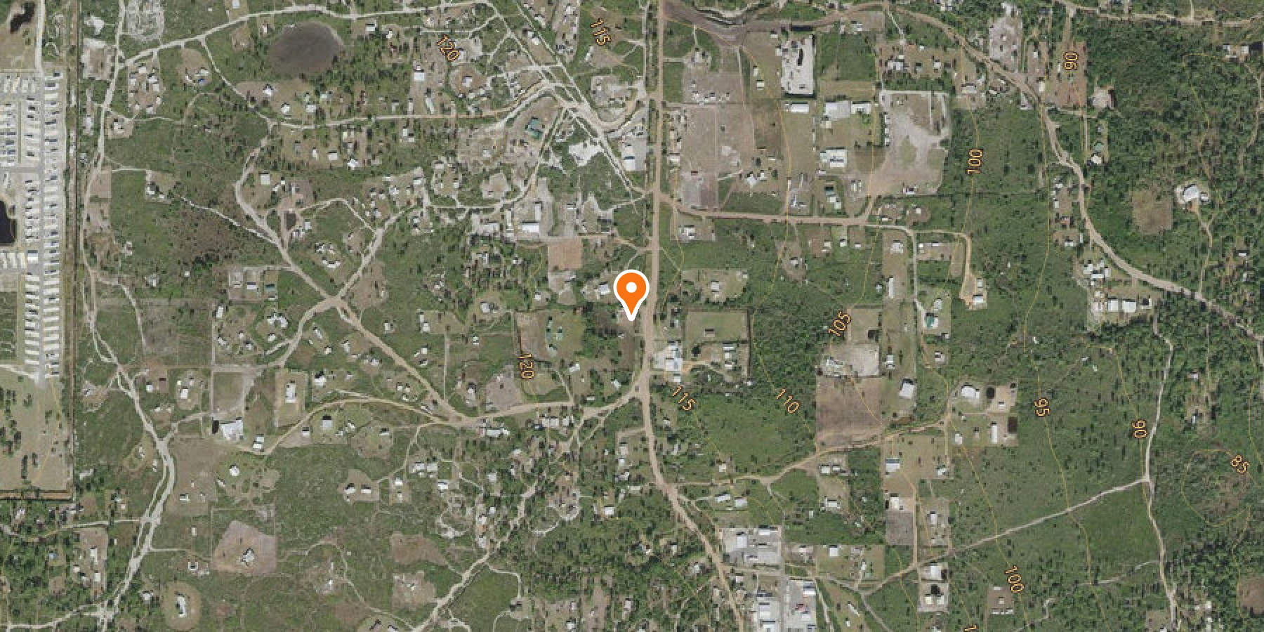 Map of 2WD Camp Lot on Main Grade - .32 Acres!