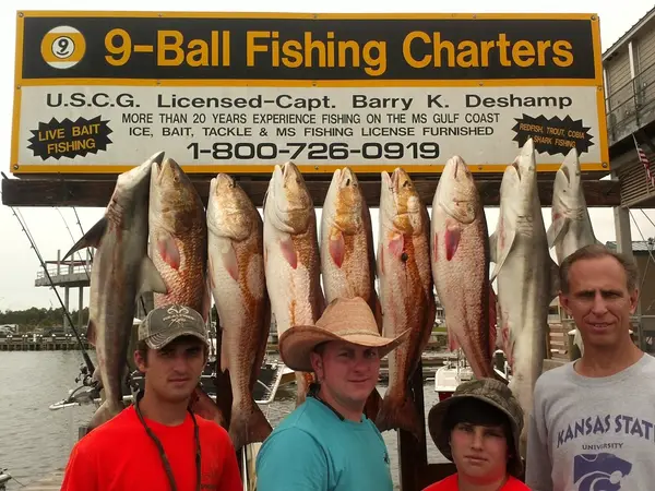 9-Ball Mississippi Fishing Charters, Gulfport, MS