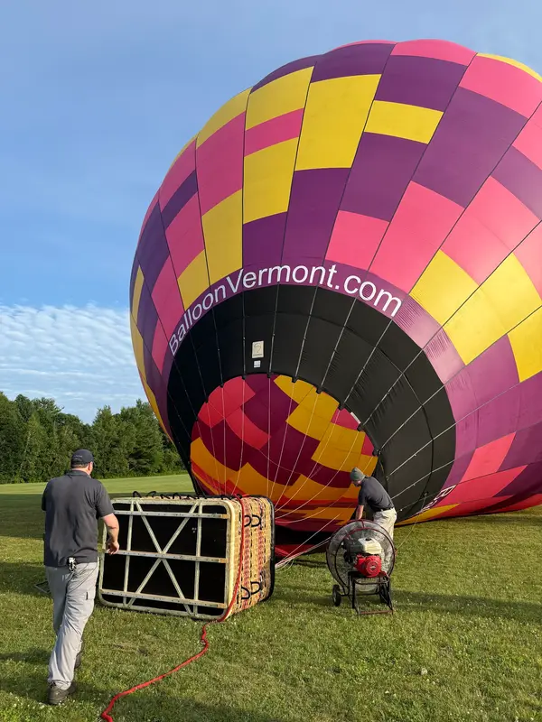 Above Reality Hot Air Balloon Rides, Essex Junction, VT