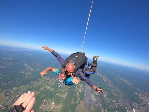 Above the Poconos Skydivers