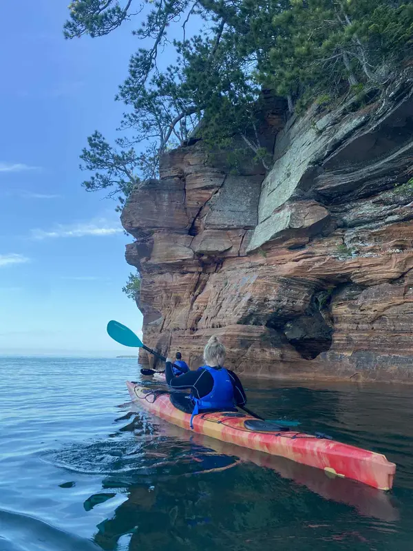 Apostle Islands Rustic Makwa Den, Bayfield, WI