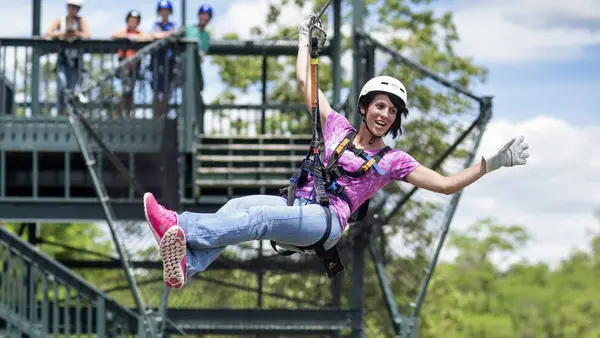 Bigfoot Zipline Tours, Wisconsin Dells, WI