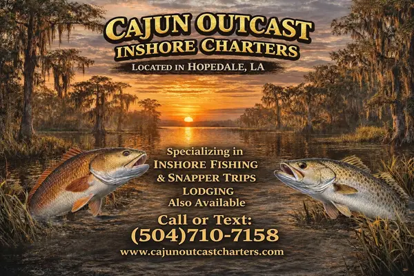 Cajun Outcast Inshore Charters- St. Bernard, La, St Bernard, LA
