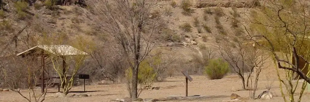 Burro Creek Campground, a BLM campground